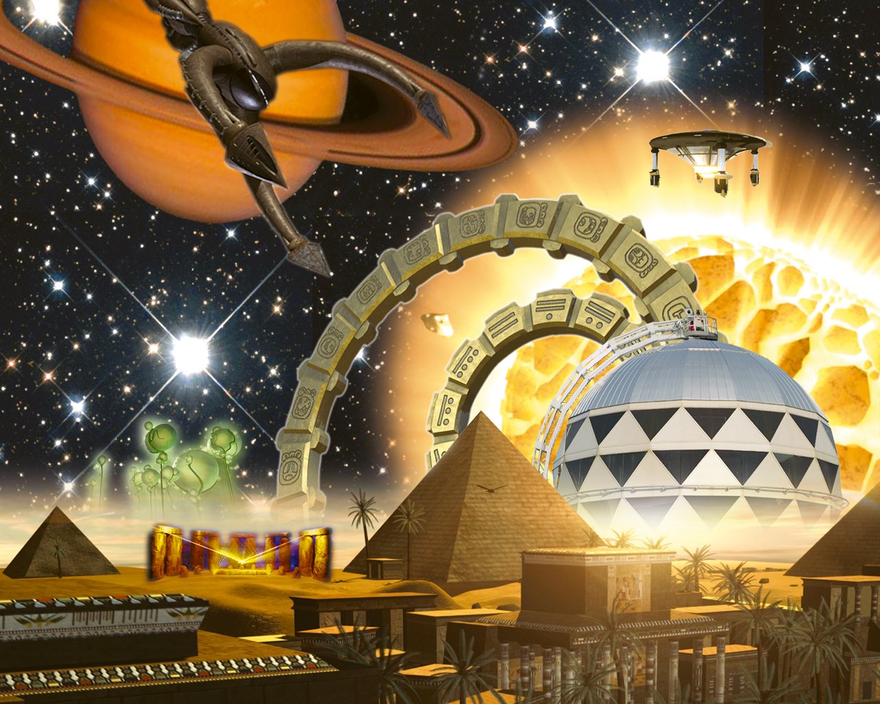 Mystery Park Wallpaper